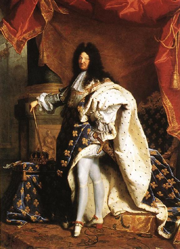 Portrait of Louis XIV gfj, RIGAUD, Hyacinthe